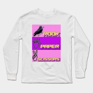 Rook, Paper, Scissors Long Sleeve T-Shirt